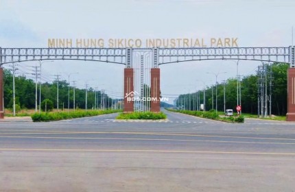 1 vị trí phát triển khu công nghiệp mình hưng sikico 7370M2 ĐẤT Ở THỔ CƯ QUỐC LỘ 14,  MINH HƯNG ,TÂN HIỆP, HỚN QUẢN, BÌNH PHƯỚC - 4.8 TỶ - SỔ ĐỎ